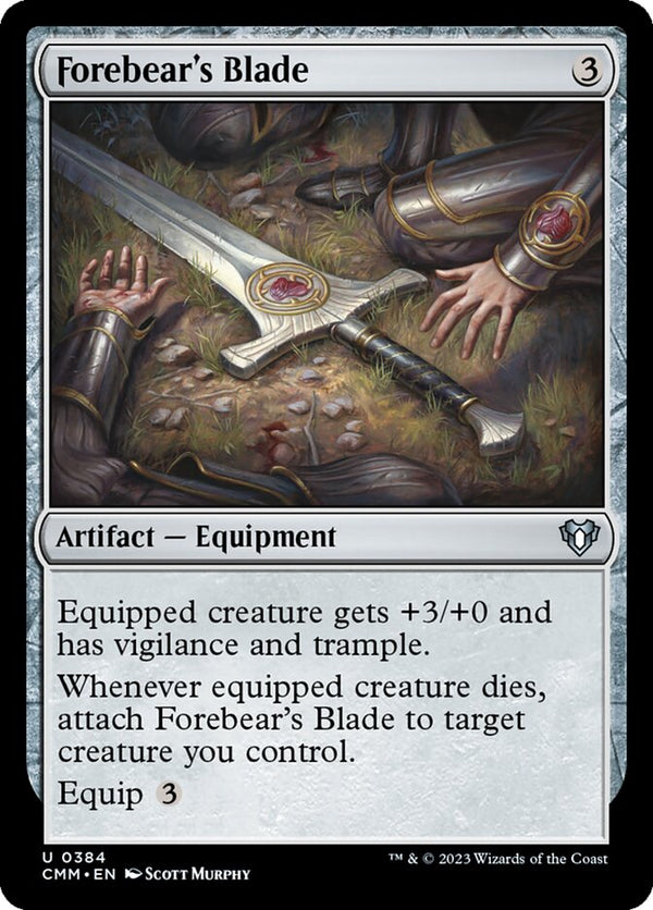 Forebear's Blade - Magic: The Gathering