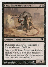 Dirty Wererat (Italian) - "Ratto Mannaro Sudicio" (A7) - Magic: The Gathering