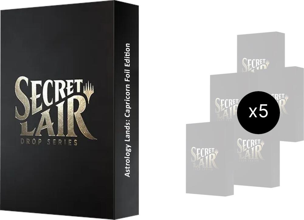 Secret Lair Drop: Astrology Lands (Capricorn) Bundle - Traditional Foil Edition