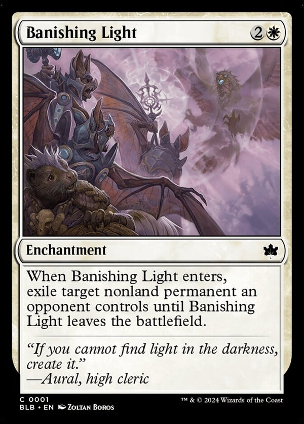 Banishing Light - Magic: The Gathering