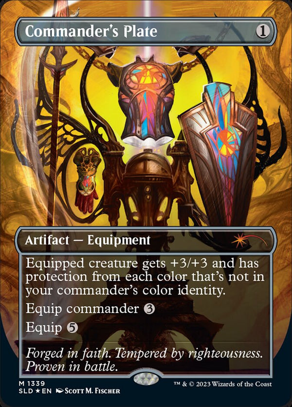 Commander's Plate (1339) - Magic: The Gathering