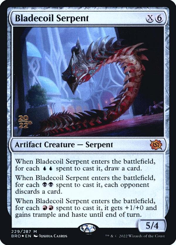 Bladecoil Serpent - Magic: The Gathering