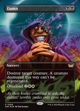 Damn (Borderless) - Magic: The Gathering