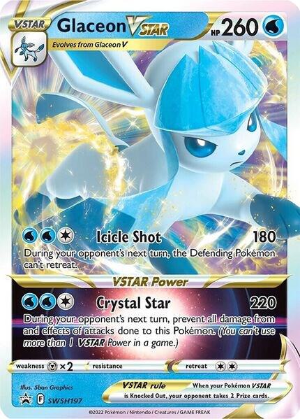 Glaceon VSTAR - SWSH197 - Pokémon