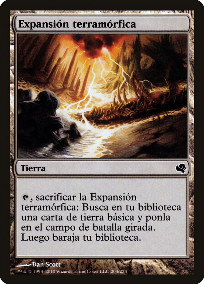 Terramorphic Expanse (Spanish) - "Expansion terramorfica"