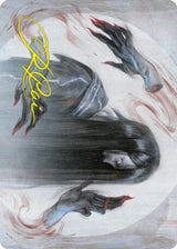 Clawing Torment Art Card (Gold-Stamped Signature) - Magic: The Gathering
