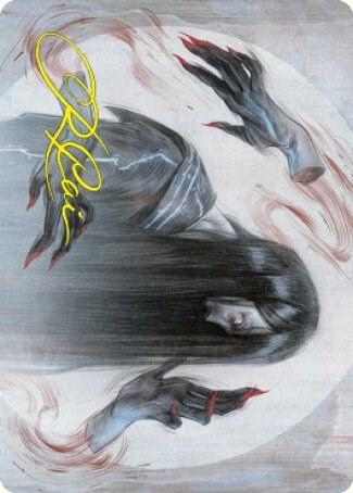 Clawing Torment Art Card (Gold-Stamped Signature) - Magic: The Gathering