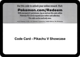 Code Card - Pikachu V Showcase - Pokémon
