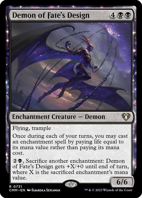 Demon of Fate's Design - Magic: The Gathering