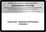 Code Card - Charizard GX Premium Collection - Pokémon