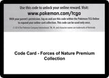Code Card - Forces of Nature Premium Collection - Pokémon