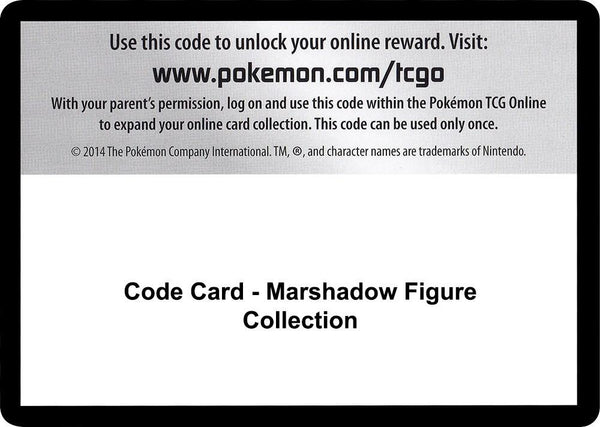 Code Card - Marshadow Figure Collection - Pokémon