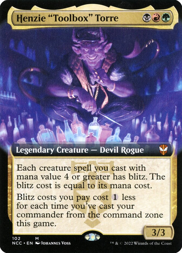 Henzie "Toolbox" Torre (Extended Art) - Magic: The Gathering