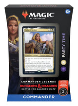 Commander Legends: Battle for Baldur's Gate - Party Time Commander Deck - Magic: The Gathering