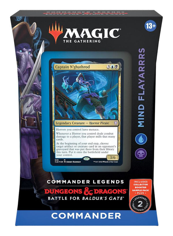 Commander Legends: Battle for Baldur's Gate - Mind Flayarrrs Commander Deck - Magic: The Gathering