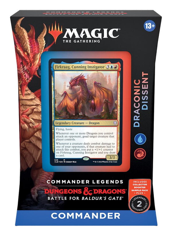 Commander Legends: Battle for Baldur's Gate - Draconic Dissent Commander Deck - Magic: The Gathering
