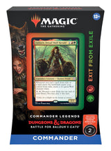 Commander Legends: Battle for Baldur's Gate - Exit from Exile Commander Deck - Magic: The Gathering