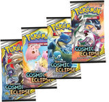 Cosmic Eclipse Booster Pack Art Bundle [Set of 4] - Pokémon