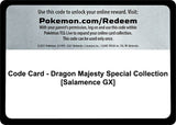Code Card - Dragon Majesty Special Collection [Salamence GX] - Pokémon