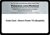 Code Card - Hoenn Power Tin [Sceptile] - Pokémon