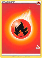 Fire Energy (#11 Cinderace Stamped) - Pokémon
