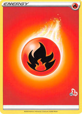 Fire Energy (#22 Cinderace Stamped) - Pokémon