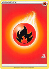 Fire Energy (#29 Cinderace Stamped) - Pokémon