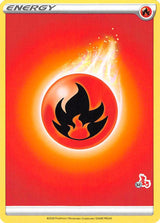 Fire Energy (#32 Cinderace Stamped) - Pokémon
