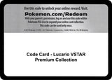 Code Card - Lucario VSTAR Premium Collection - Pokémon