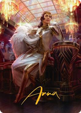 Elspeth Resplendent Art Card (3/81) (Gold-Stamped Signature)