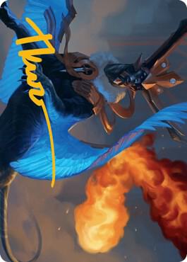 Disdainful Stroke Art Card (Gold-Stamped Signature) - Magic: The Gathering