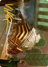 Capenna Express Art Card (Gold-Stamped Signature) - Magic: The Gathering