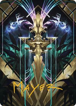 Halo Fountain Art Card (Gold-Stamped Signature) - Magic: The Gathering