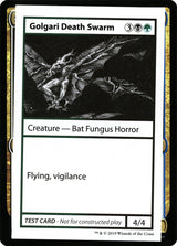 Golgari Death Swarm (No PW Symbol) - Magic: The Gathering