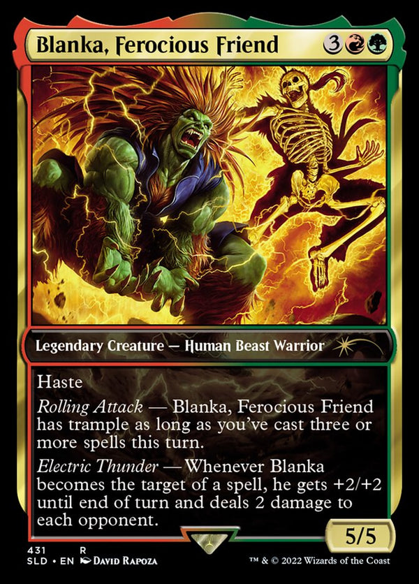 Blanka, Ferocious Friend - Magic: The Gathering