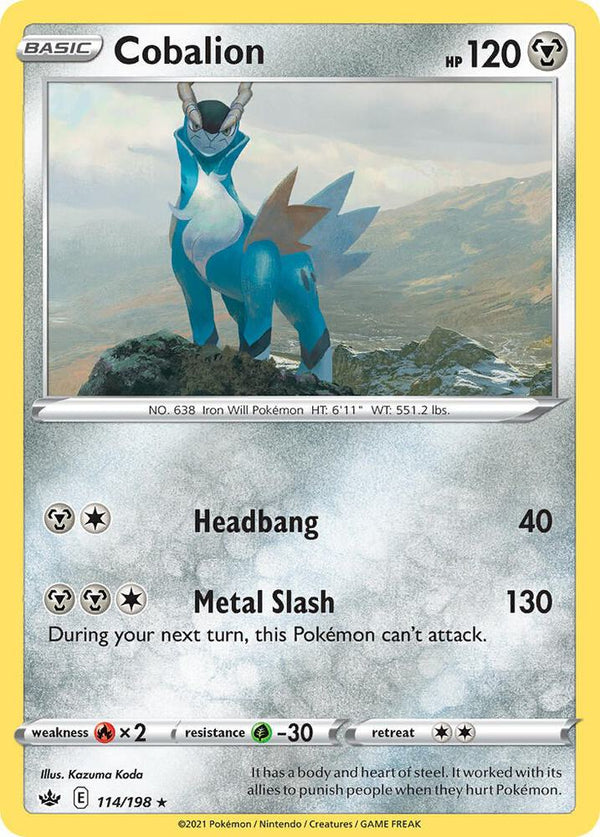 Cobalion - 114/198 - Pokémon