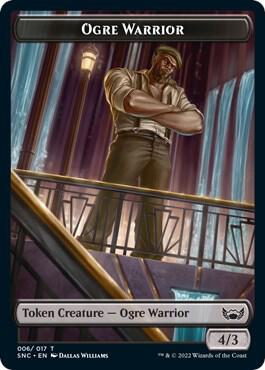 Ogre Warrior // Angel Double-Sided Token