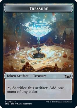 Treasure (013) // Rhino Warrior Double-Sided Token