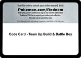 Code Card - Team Up Build & Battle Box - Pokémon