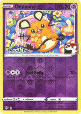 Dedenne - 78/189 (Pokemon League) [Thank You] - Pokémon