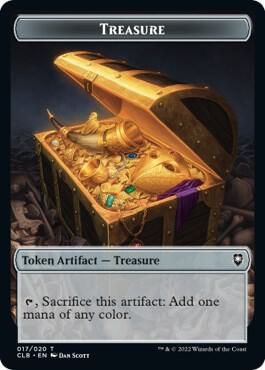 Treasure // Boar Double-Sided Token