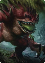 Hezrou Art Card - Magic: The Gathering
