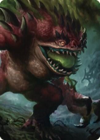 Hezrou Art Card - Magic: The Gathering