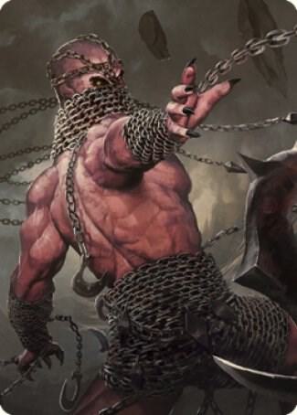 Chain Devil Art Card - Magic: The Gathering