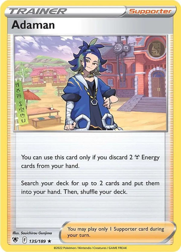 Adaman - 135/189 - Pokémon