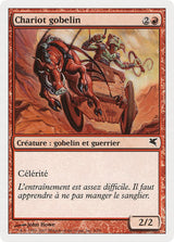 Goblin Chariot (French) - "Chariot gobelin" - Magic: The Gathering