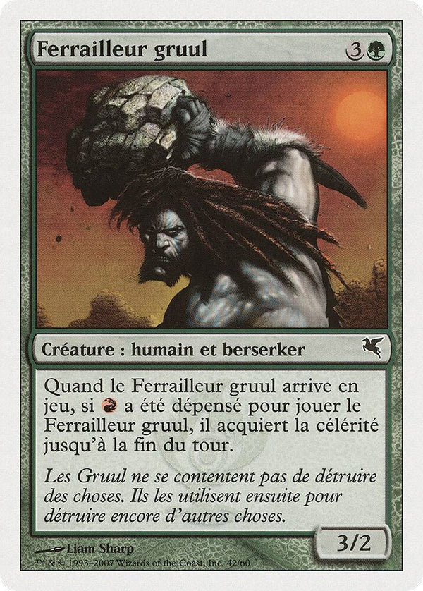 Gruul Scrapper (French) - "Ferrailleur gruul" - Magic: The Gathering
