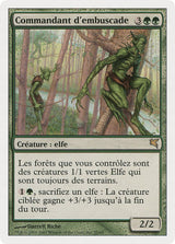 Ambush Commander (French) - "Commandant d'embuscade" - Magic: The Gathering