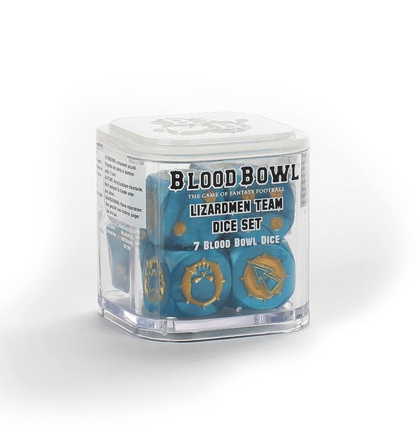 Blood Bowl: Lizardmen Team Dice Set (7-Pack) - Games Workshop