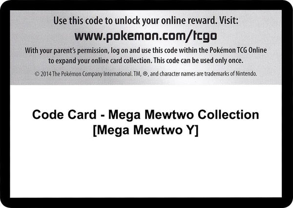 Code Card - Mega Mewtwo Collection [Mega Mewtwo Y] - Pokémon